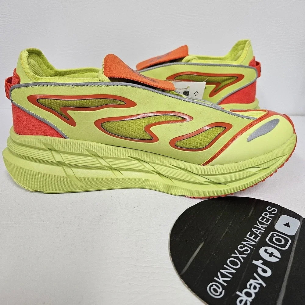 adidas aSMC ADISTAR Stella McCartney Neon Yellow JR9221 Women's Size 6.5